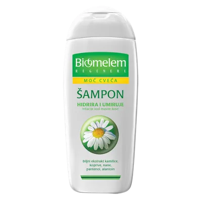 Biomelem Šampon Za Kosu Hidrira I Umiruje 222 ml