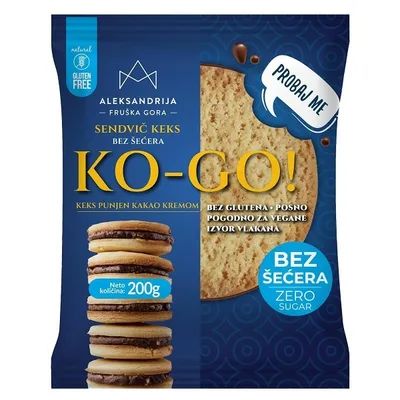 Keks Ko-Go Bš Bg Aleksandrija 200 g
