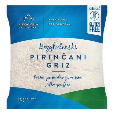 Griz Pirinčani Bezgluten Aleks 300 g