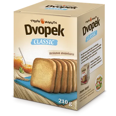 Dvopek Tvojih Pet Minuta Beli 210 g