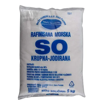 So Kuhinjska Rafinisana Morska Krupna Bom Trad 1 kg
