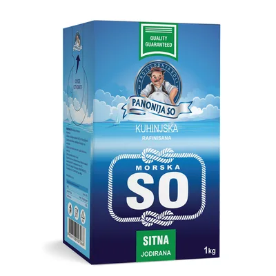 So Kuhinjska Rafinisana Morska Sitna Bom Trade 1 kg