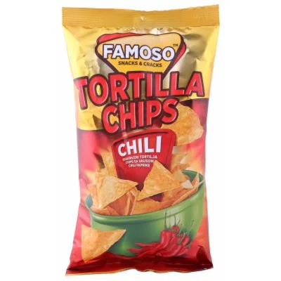 Tortilja Čips El Famoso Chili Silbo 85 g