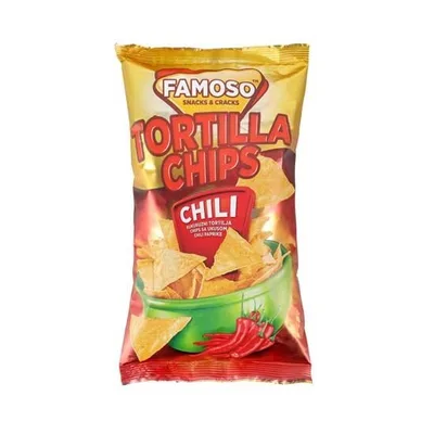 Cips Silbo Famoso Tortilla Chili 150 g