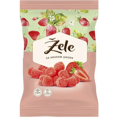 Bombone Zele Jagoda Cokolend 100 g