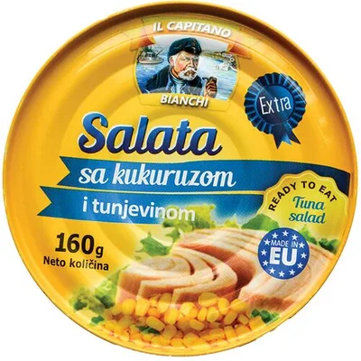 Tunjevina Salata Sa Kukuruzom Il Capitano 160 g