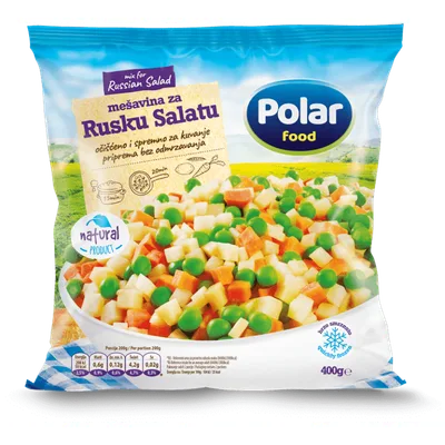 Polar Food Zamrzuta Mesavina Za Rusku Salatu 900 g