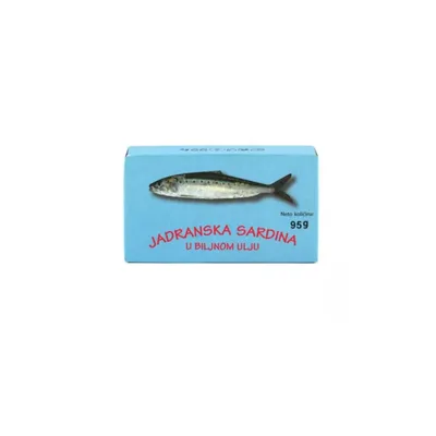 Sardina U Biljnom Ulju Jadranska 95 g