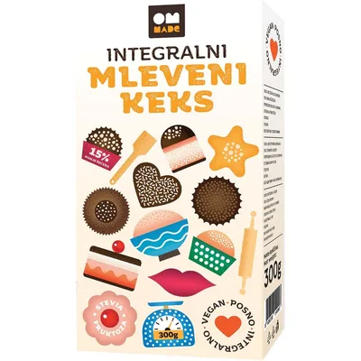 Om Made Ml.Keks Stevia300