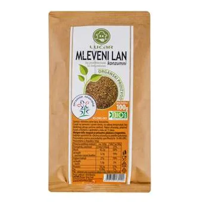 Mleveni Lan Organik Lucar 100 g