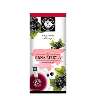 Čaj Crna Ribizla Schargo Tea 32 g