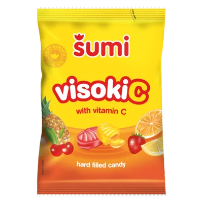 Bombon Tvrdi Time Jagoda 80 g