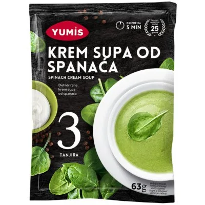 Krem Supa Od Spanaca Yumis 63 g