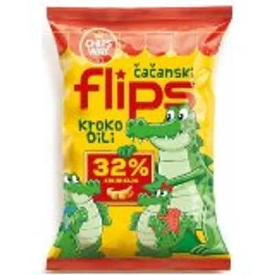 Chips Way Flips Krokodil 40 g