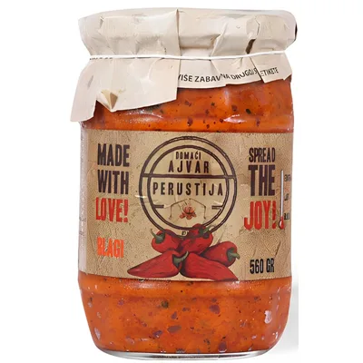 Ajvar Domaci Ljuti Perustija Mpk 560 g
