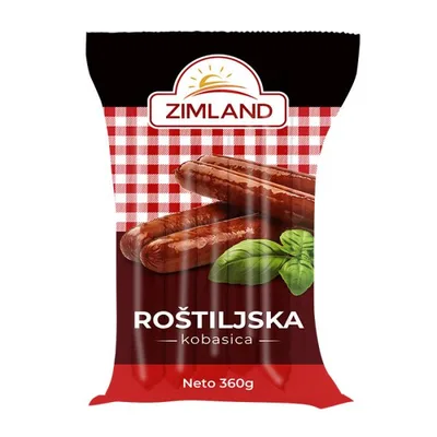 Zimland Rostiljska Kobasica 360 g