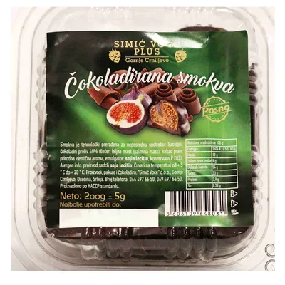 Suva Smokva Cokol. -Simic-513 200 g