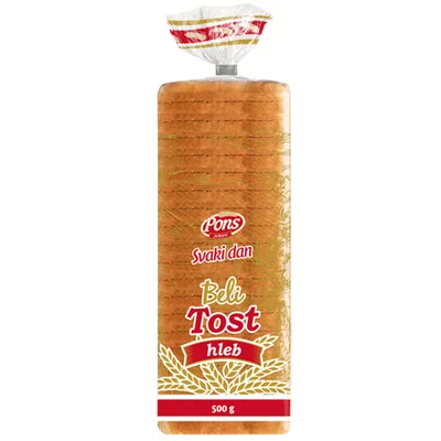 Tost Beli Svaki Dan Pons 500 g
