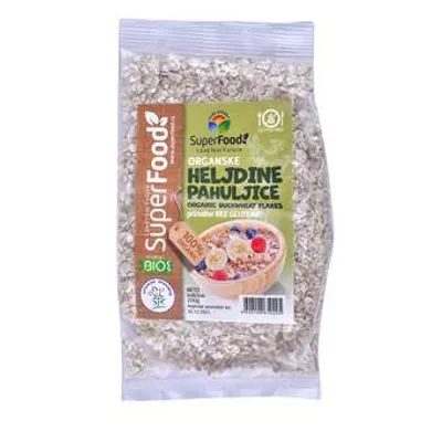 Pahuljice Heljdine Bez Glutena Organic Organic Superfood 200 g