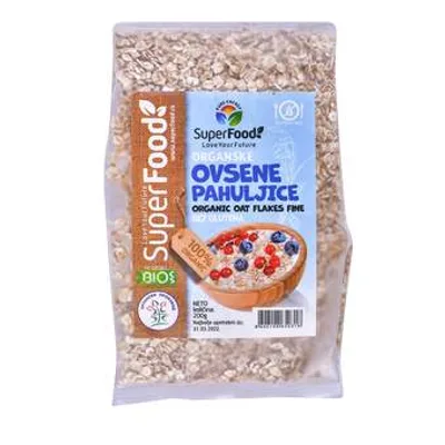 Ovsene Pahuljice Bez Glutena Organic Superfood 200 g