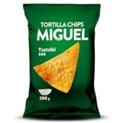 Čips Miguel Tortilla Tzatzikii 200 g