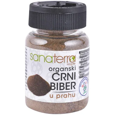 Biber Crni Org U Prahu Sanaterr 50 g