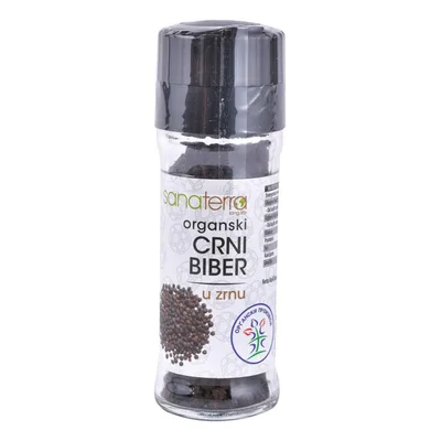 Biber Crni Org U Zrnu Sanaterra 40 g