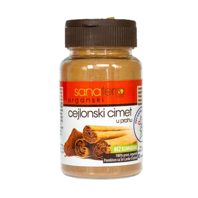 Cimet U Prahu Org Cejlon Sanate 40 g