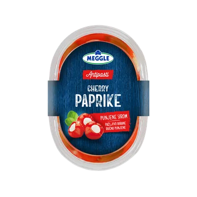 Meggle Cherry Žuta Paprika Punjena Sirom 210 g
