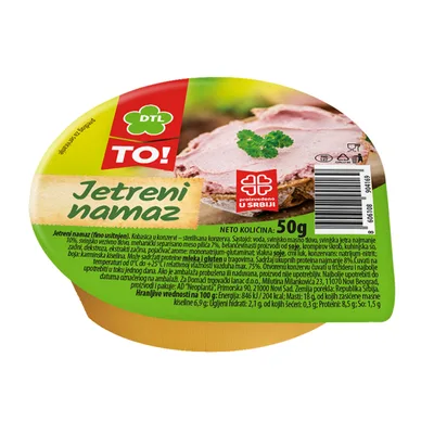 Pasteta Jetreni Namaz To! 150 g