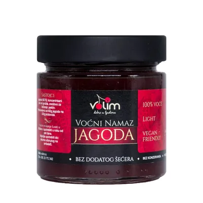 Volim Namaz Voćni Jagoda Light 250 g