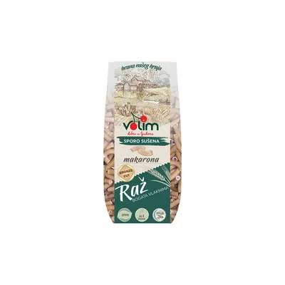 Volim Testenina Od Raži Makaron Voli 250 g