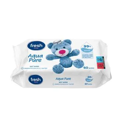 Maramice Vlazne Fresh Aqua Pure 60 kom
