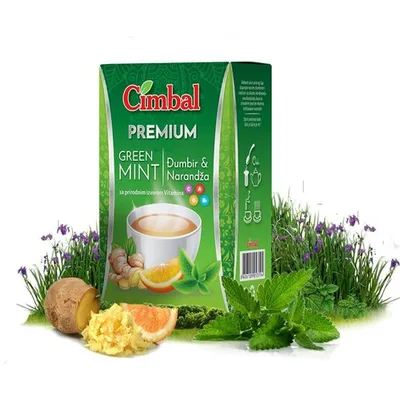 Caj Cimbal Green Mint Dumbir I Narandza 40 g