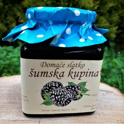 Slatko Od Divljih Kupina Moć Planine 380 g
