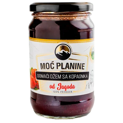 Džem Domaći Jagoda Moć Planine 420 g