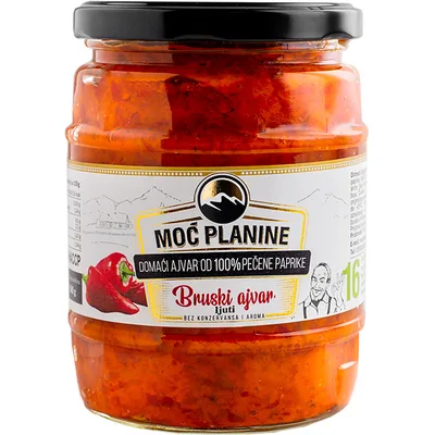 Moc Planine Ajvar Ljuti 580 g