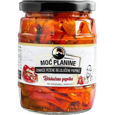 Paprika Fileti Pečena Belolučena Moć Planine 580 g