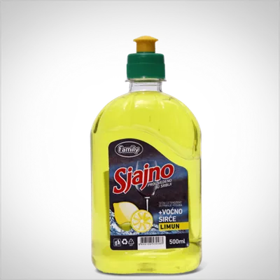 Sjajno Tecni Deterdzent Za Sudove Malina Family M 500 ml