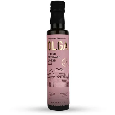 Ulje Laneno Hladno Presovano Olga 250 ml