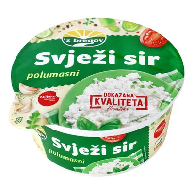 Sir Kravlji Polumasni Sa Sremusem Vak 500 g