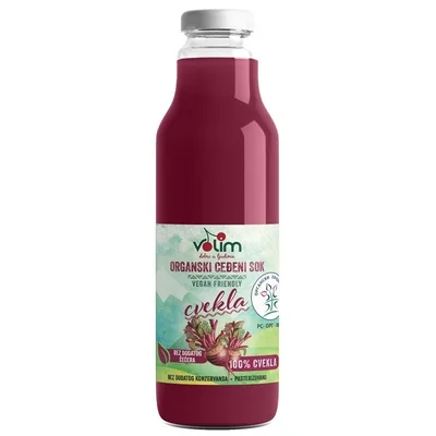 Volim Sok Org Ceđeni Cvekla 750 ml