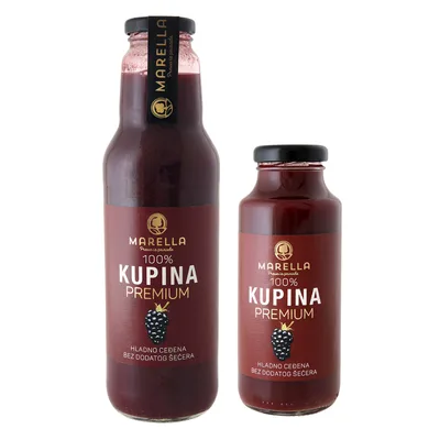 Smoothie Borovnica I Kupina - Marella 250 ml
