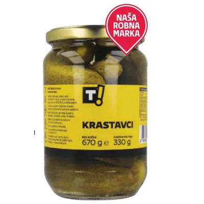 T Krastavci Fortuna Špajz 690 g