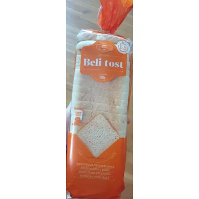 Fortuna Hleb Tost Beli 500 g
