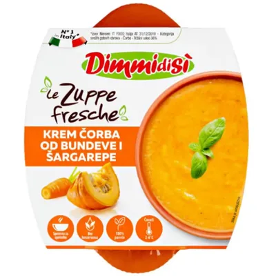 Čorba Krem Od Bundeve I Šargarepe 400 g
