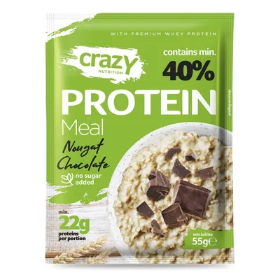 Kaša Proteinska Čokolada Nugat Crazy 55 g