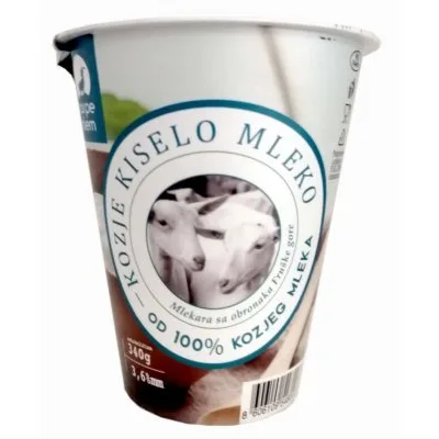Kiselo Mleko Kozje 3.6% Carpe 340 g