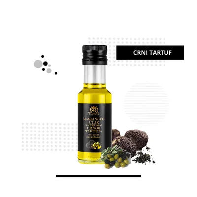 Maslinovo Ulje Sa Ukusom Crnog Tartufa Tartufi Sr 100 ml