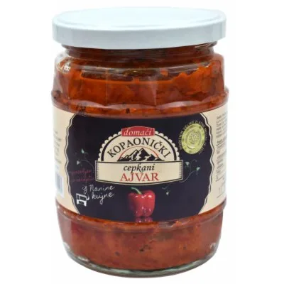 Ajvar Ljuti Domaći Cepkani Iz Bakine Kujne 580 g